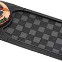 Multifunction Car Anti-Slip Mat,Portable Electronic Device Mount,Universal Phone Holder,Rotatable Anti Skid Car Dashboard Pad with Temporary Parking Numbe for Phones, Keys, Gadgets (Gold)