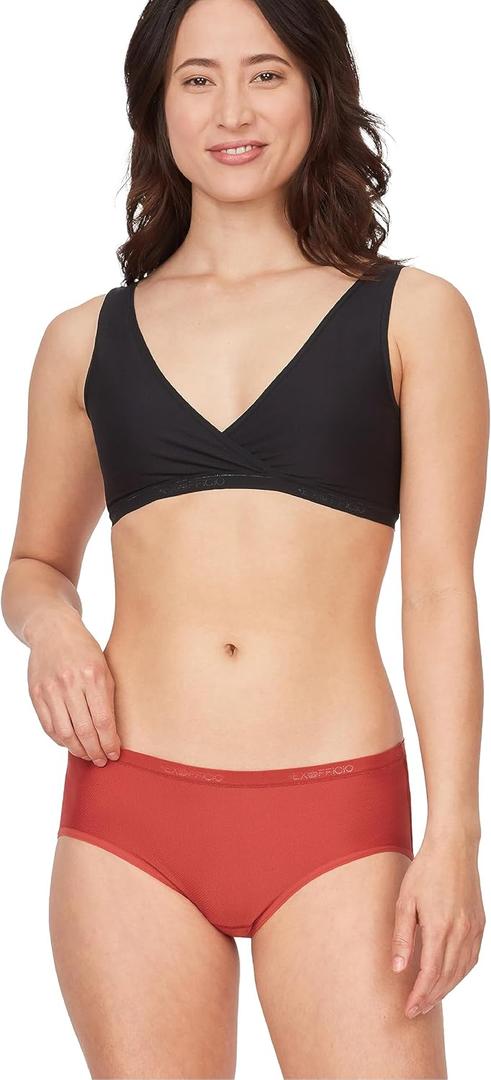 ExOfficio Women's Give-N-Go 2.0 Hipster - Breathable Durable Easy Care Travel Underwear (Retro Red), XL