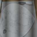 Heart Shaped Marble Charcuterie Cutting Serving Board with Cheese Utensils,12'' Cheese Charcuterie Tray Bread Board Serving Platter for Christmas Wedding Anniversary Bridal Shower Housewarming