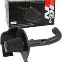 K&N Cold Air Intake System: Dry-Flow Air Filter, Increase Performance & Towing: Compatible with 2014-2020 Chevy/GMC/Cadillac Silverado 1500, Suburban, Tahoe, Sierra 1500, Yukon, Escalade, 71-3082