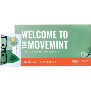 $15/mo. Mint Mobile Phone Plan with 5GB of 5G-4G LTE Data + Unlimited Talk & Text for 3 Months (3-in-1 SIM Card)