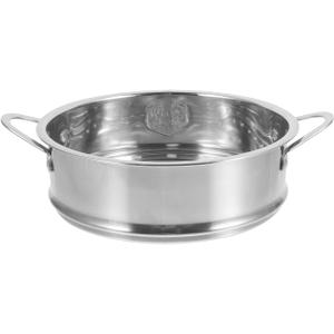 9 Inch Stainless Steel Steamer Basket with Dual Handles Multi-Vent Food Steamer Insert for Dumplings and Buns Kitchen Cooker