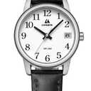 LN LENQIN Ladies Watches Analog Quartz Watch for Women Waterproof Women's Wrist Watches Easy Reader Womens Watch with Leather Strap (Black Silver White)