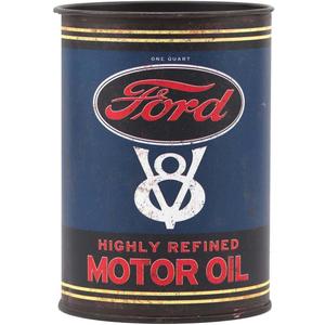 Ford V8 Motor Oil Metal Can - Vintage Oil Can for Man Cave or Garage - Great Gift Idea