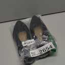 Women's Flats Pointed Toe Bow Knit Ballet Shoes Comfortable Dressy Mesh Slip On Flat (10, Black)