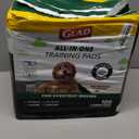 Glad for Pets Black Charcoal Puppy Pads - Super Absorbent Disposable Dog Pee Pads, Potty Training Pads, and Pet Supplies - Dog Pee Pads for Crate Training and Indoor Use 23" x 23" - 100 Count