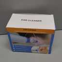 Ear Wax Removal, Electric Ear Cleaning Kit with Light, FSA-HSA-Eligible, Ear Irrigation Kit with 4 Pressure Modes, Safe and Effective Ear Flush Kit with Ear Cleaner - Includes Basin, Towel & 15 Tips (Blue)