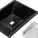 SafBbcue Genesis II E310 Grease Tray with 10PCS 6415 Catch Pan Aluminum Liner, 66036 Drip Pan for Weber Genesis II 300 Series Gas Grills, Genesis II E340 E320 E330 E335 S310 S320 S330 S335,18"x13-2/8"