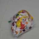 6 Pcs Clown Costume Set Women Circus Dress Rainbow Clown Wig Headband Nose Shorts Gloves for Halloween cosplay Medium