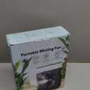 Misting Fan Portable, 8000mAh 8-Inch Rechargeable Battery Operated Fan with 600mL Water Tank, Cooling Desk Misting Fans for Outside, Perfect Quite Mist Water Spray Fans for Home Office Camping Patio (White)