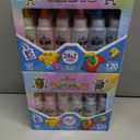 2 x 24 Colors Tie Dye Kit, Tie Dye Set for Kids, Pre-Filled Bottles, Non Toxic Permanent Fabric Dye Art Set, Easy DIY Fabric Art - Create Fun (24 Colors)