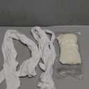 JaGely 1/2/3 Pair White Lace Tights for Women White Fishnet Hollow out Knitted Tights Lolita Stockings Lace Strips Pantyhose (One Size, Retro Style)