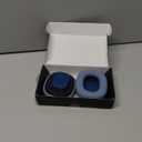 Earrock Upgraded Silicone Ear Cushions for AirPods Max Headphones, Protein Leather Covered Ear Pads with Silicone & Memory Foam and Magnet (Sky Blue)