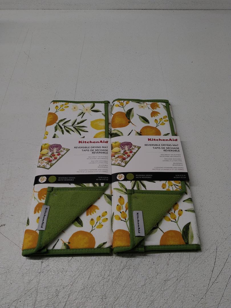Kitchen Aid Drying Mat 16"/22" 2 Pack Kitchen Aid Drying Mat 16"/22" 2 Pack