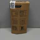 Mesh Screen with Magnetic Closure-Keeps Bugs Out Let Breeze in, Heavy Duty - Pet and Kid Friendly, Works with Front, Sliding Doors (38 x 82 Inch) (Black)