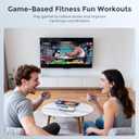Smart Grip Strength Trainer with Bluetooth APP - Squeeze to Play Games & Scroll TikTok Hands-Free, Soft Silicone, Portable Hand Exercise for Strength, Stress Relief & Rehab (40 LB)