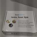 Ionic Foot Spa by Healifeco – Ion Foot Bath Detox Machine - For Toxins, Heavy Metals & Free Radicals – Activates 2,000 Foot Detox Nodes – Easy 30-Min Home Detox – 90,000+ Happy Users Trust It