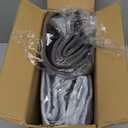 Large Dog Heating Pad with Washable Cover, Soft Plush Pet Heating Pad with 9 Adjustable Temperature, Timer, Chew-Resistant Cord, Waterproof Electric Heated Pet Bed Mat for Dogs and Multi-Cats (L: 35'' x 24'', Grey)