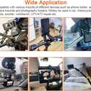 Aluminum 17mm Ball Double Socket Arm for Motorcycle Bike Car Phone Holder Compatible with RAM Mounts Garmin GPS Mount 17mm Ball Mount Adapter