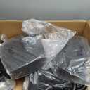 Ergonomic Height Adjustable Breathable Kneeling Chair Back Support Kneeling Chair with Leather Cushion Comfortable Mesh Backrest, Spine Alignment Support