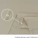 maxmill Weaved Texture Rectangle Tablecloth Water Resistant Wrinkle Free Spill-Proof, Soft Table Cloth for Dining Room Decoration, Banquet Parties Event Holiday Dinner, 60 x 84 Inch Natural