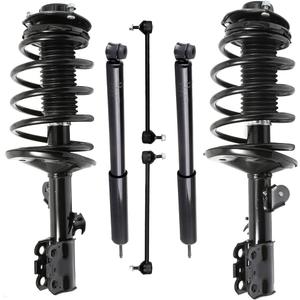 SCITOO - (6pcs) Front Strut Spring Assembly Rear shock absorber Stabilizer Bar Link fit for 1998-2003 for Toyota Sienna