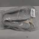 Bathroom Countertop Organizer Basket, Cotton Rope Woven Storage Basket Toilet Paper Decorative Basket for Bathroom, Bedroom, Living Room, Entryway 13"x6.3"x4.3" (Off White/Gray)