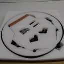 Vankey Band and Hinge Assembly for Large Big Size Green Egg, Replacement Steel Hinges Band with Handle, Band and Hinge Assembly for Large Egg Green (Split Style Bands)