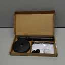 Projector Ceiling Mount with New Gimbal, Adjustable Length Projector Mount, -Inch Screw, Compatible with Most Projectors, Ceiling/Wall Use with Adjustable Angle (Black)