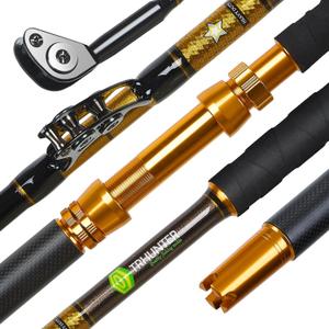 Offshore Trolling Rod Saltwater Big Game Boat Fishing Rod Heavy Duty Roller Rod