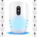 2026 Cvtayn Upgraded Ultrasonic Pest Repellent Indoor Insect Repeller,Pest Control,Repellent Roach,Mouse,Bugs,Mosquito,Mice,Spider, Ant,Rodent Repellent Ultrasonic Plugin,3 Mode Switching,10 Packs (WHITE)