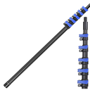 24FT Carbon Fiber Telescopic Multi-Purpose Extension Pole
Carbon fiber, lightweight sturdy rust-proof, flip-lock, 4.7ft compact retracted size, for painting, window & gutter cleaning