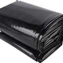 Adroiteet 15 x 20 FT Pond Liner, 20 Mil Fish Pond HDPE Liner, Pond Liners for Outdoor Ponds, Koi Ponds, Garden Fountain, Waterfall