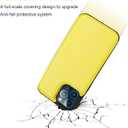 ONETOP Compatible with iPhone 12 Pro Max Wallet Case with Card Holder,PU Leather Kickstand Card Slots Case, Double Magnetic Clasp and Durable Shockproof Cover 6.7 Inch (Yellow)