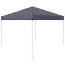 10 x 10 ' Canopy Tent Pop Up Adjustable Heights Instant Waterproof Shelter Grey