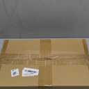 Vantic Elevated Dog Bowls, Adjustable Raised Dog Bowl Stand for Medium Sized Pet, Sturdy Particle Board Food Feeder with 2 Stainless Steel Dishes, Rustic Brown