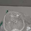 BALDR Electric Fly Swatter Racket, Foldable 2 in 1 Bug Zapper 3000V Powerful Mosquito Killer with Purple Attractant Trap Lamp, 1200mAh Type-C Rechargeable for Indoor Home Office Patio Camping (White)