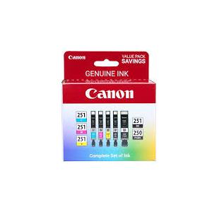 Canon PGI250/ CLI251 5 Color  Pack