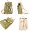 Goodhan Vintage Embroidered Women Backpack Ethnic Travel Handbag Shoulder Bag