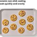 OXO Good Grips Non-Stick Pro Ceramic Coated Metal Bakeware Half Sheet Pan Storm Blue