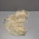 BERON Light Blonde Wigs 28 Inches Blond Wig Long Wavy Blonde Wig Cosplay Costume Wigs Wig Cap Included