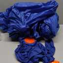 Qshine Adult Inflatable Full Body Jumpsuit Cosplay Costume Halloween Funny Fancy Dress Blow Up Party Toy (One Size, Blue)