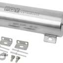 Radiator Coolant Overflow Puke Tank Polished Stainless Steel 3"10"