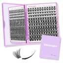 B&Qaugen Lash Clusters Natural Flat Cluster Lashes