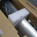 LONGRUN Waterfall Pool Fountain, Updated 13.7'' Wider Open Lip Stainless Steel Waterfall Spillway Water Feature for Swimming Pools, Koi Ponds, Spa & Garden - 23.6''