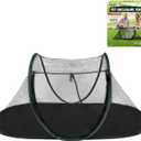 Cat Tent Outdoor, Pet Enclosure Tent Suitable for Cats and Small Animals, Indoor Playpen Portable Exercise Tent with Carry Bag (Dark Green)