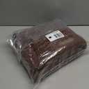 Carriediosa 100% Cotton Muslin Throw Blanket 66" X 90" Twin XL Size4-Layers Summer Gauze Throws for Bed CouchSoft Lightweight Breathable Linen Blankets Bedspread for Adults All Season, Dark Brown