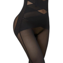 SIMIYA Shapewear Tummy Control Body Shaper for Women Compression High Waisted Trainer Thigh Slimmer Butt Lifting Shapewear M