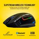 Corsair Dark CORE RGB PRO Wireless/Wired FPS MOBA Gaming Mouse 18,000 DPI, Fast Response Time, 8 Programmable Side Buttons, Dynamic Multi-Color Backlighting Black