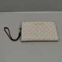 Michael Kors Women's Jet Set Travel Double Zip Wristlet (Vanilla)